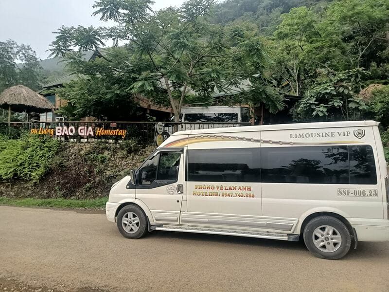 Nhà xe Lan Anh Limousine Hà Nội Pù Luông Ninh Bình Mai Châu