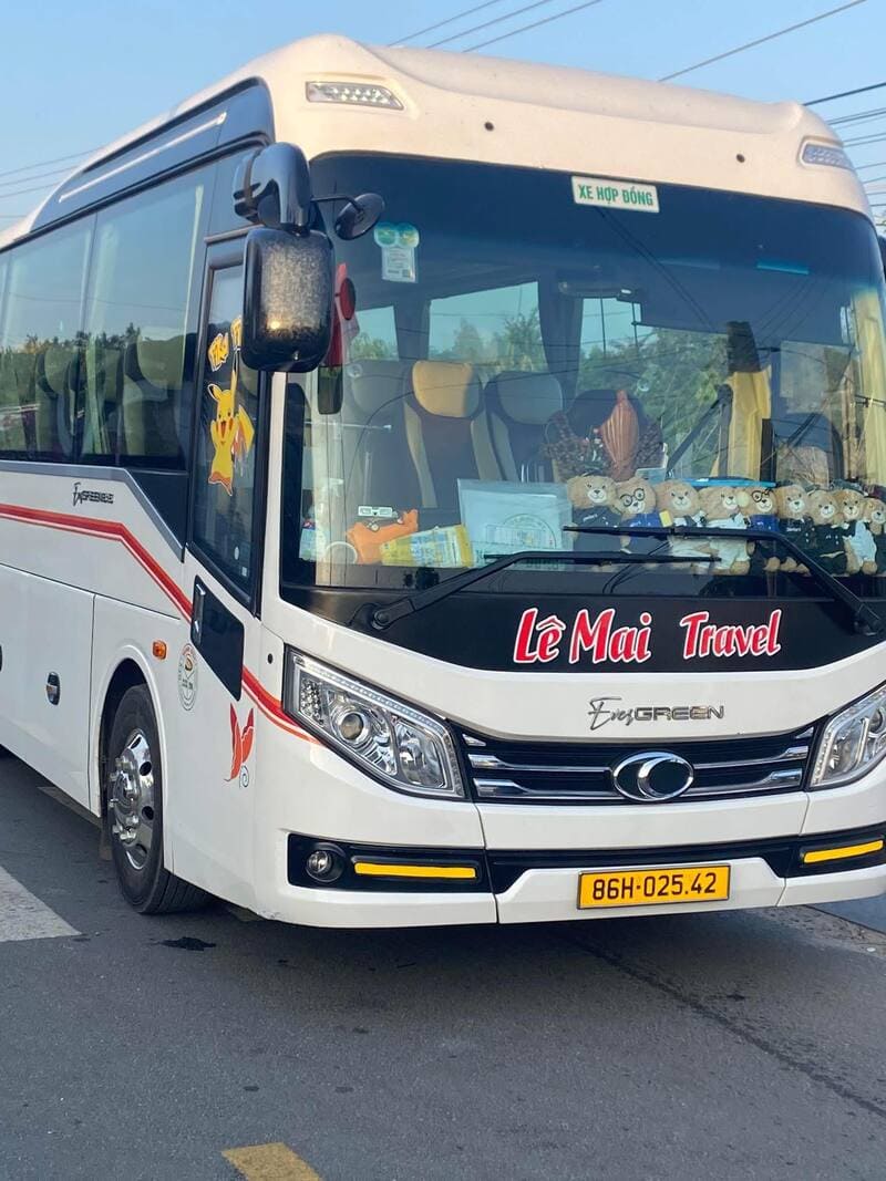 Nhà xe Lê Mai TPHCM Sài Gòn đi LaGi Hàm Tân Bình Thuận
