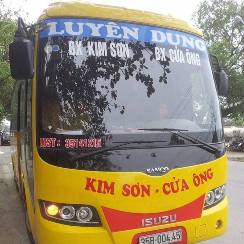 Nhà xe Luyện Dung Ninh Bình Quảng Ninh Hà Nội Nghệ An