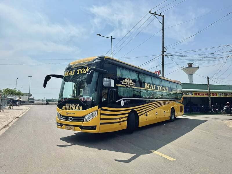 Nhà xe Mai Toàn Vũng Tàu đi La Gi Nam Định bến xe An Sương