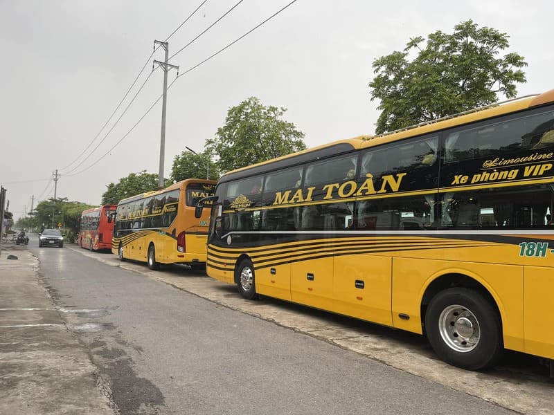 Nhà xe Mai Toàn Vũng Tàu đi La Gi Nam Định bến xe An Sương