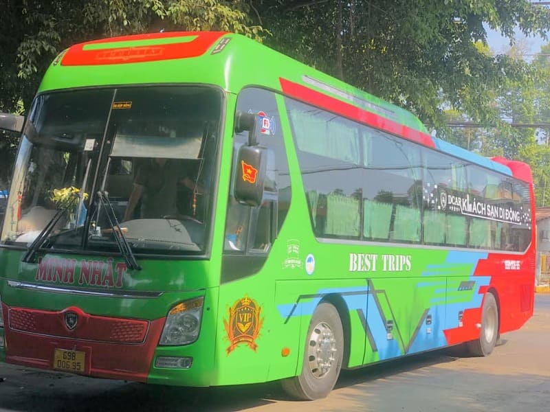 Nhà xe Minh Nhật Cát Tiên Vũng Tàu Đạ Tẻh Định Quán Gia Kiệm