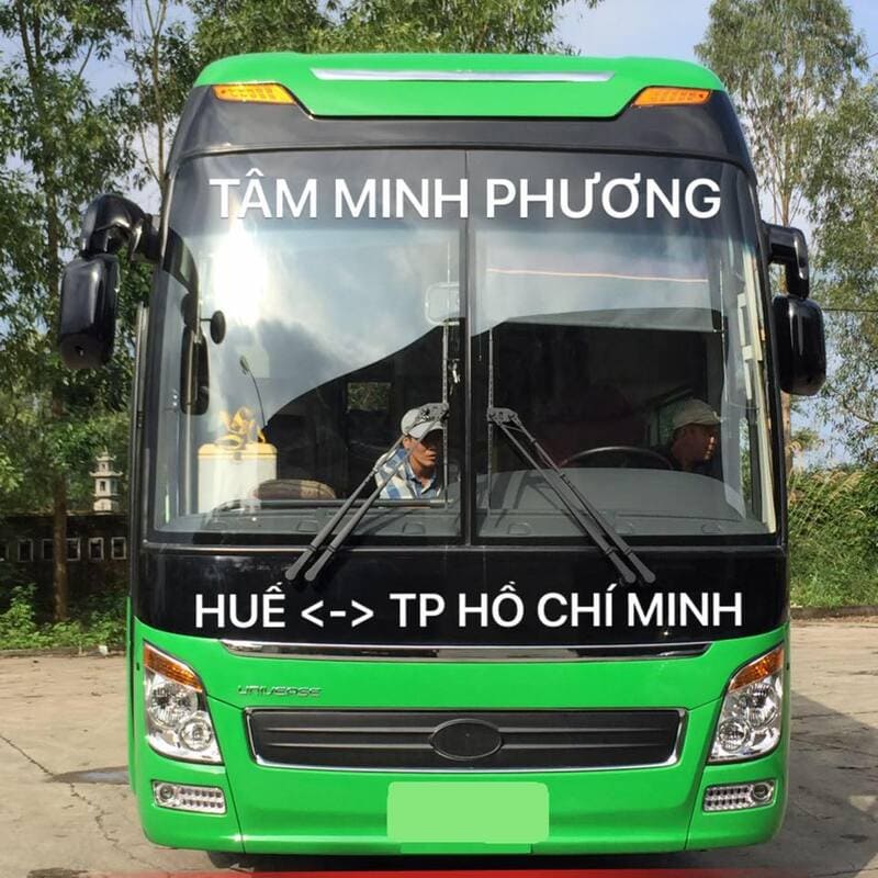 Nhà xe Minh Phương Tâm Minh Phương Huế đi Sài Gòn Đồng Nai
