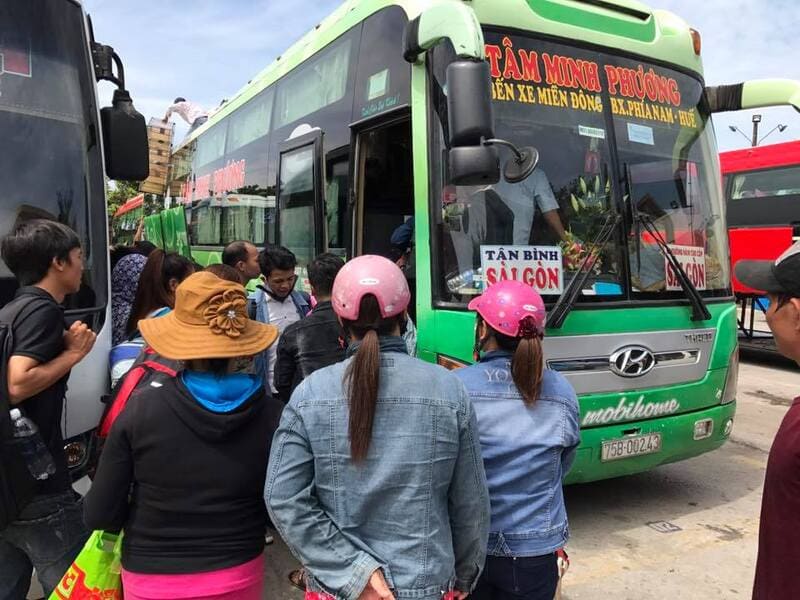 Nhà xe Minh Phương Tâm Minh Phương Huế đi Sài Gòn Đồng Nai