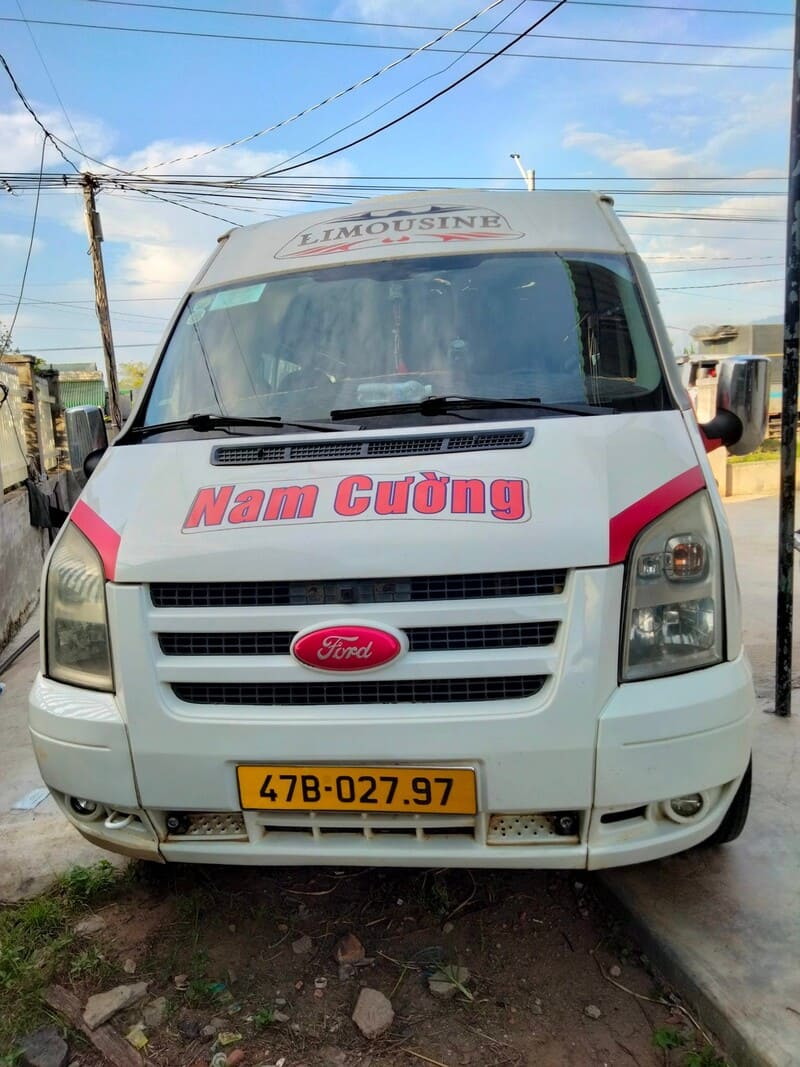 Nhà xe Nam Cường Krông Bông đi Buôn Ma Thuột Đắk Lắk