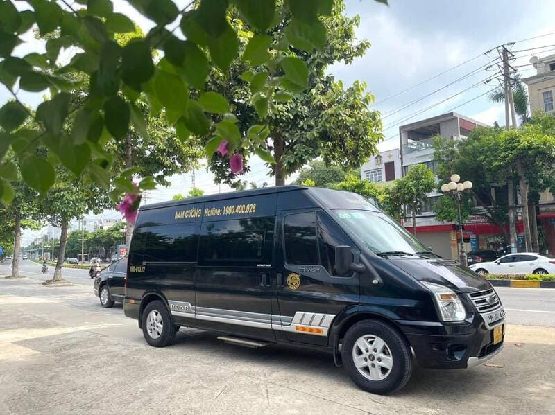 Nhà xe Nam Cường Limousine Việt Trì Phú Thọ đi sân bay Nội Bài