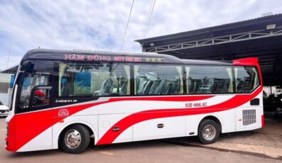 Nhà xe Năm Dũng Lộc Ninh đi Sài Gòn Đắk Lắk Huế Quảng Bình