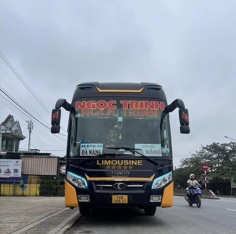 Nhà xe Ngọc Trinh Limousine Đà Nẵng đi Huế Đông Hà Quảng Trị