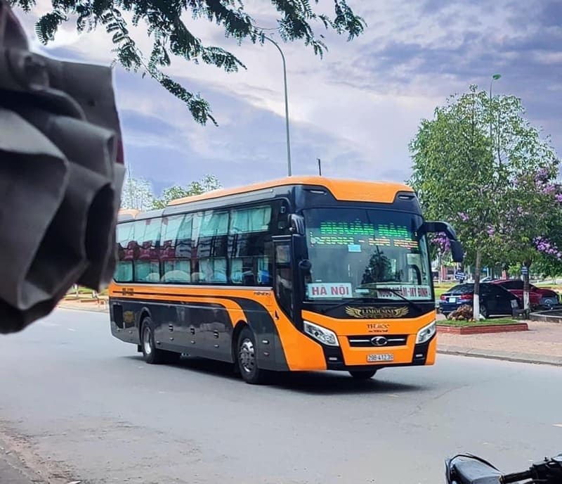 Nhà xe Nhuận Năm Nghệ An Phú Thọ Hà Nội bx Nước Ngầm