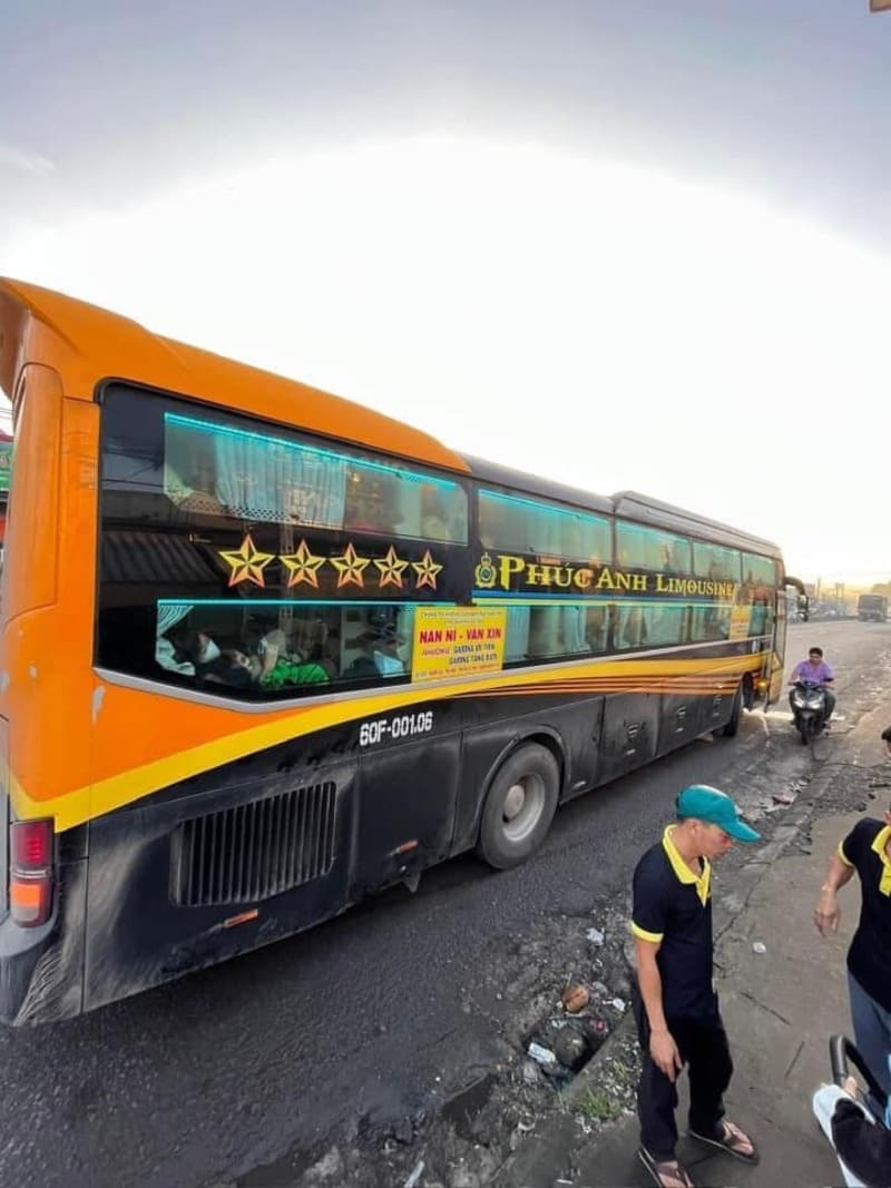 Nhà xe Phúc Anh Quảng Bình Buôn Trấp Buôn Ma Thuột TPHCM