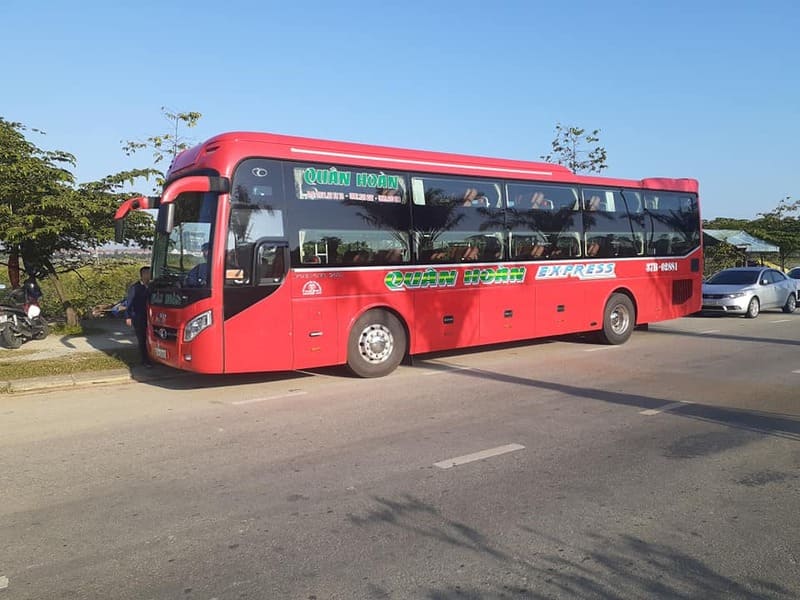 Nhà xe Quân Hoàn Huế Vinh Nghệ An Đô Lương Thanh Chương
