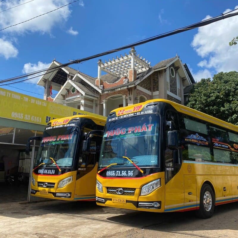 Nhà xe Quốc Phát Chư Sê Gia Lai Bình Dương Miền Đông An Sương