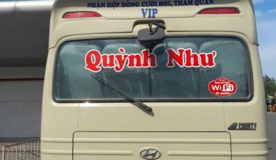 Nhà xe Quỳnh Như Đà Nẵng Tây Giang và Tam Kỳ Tây Giang
