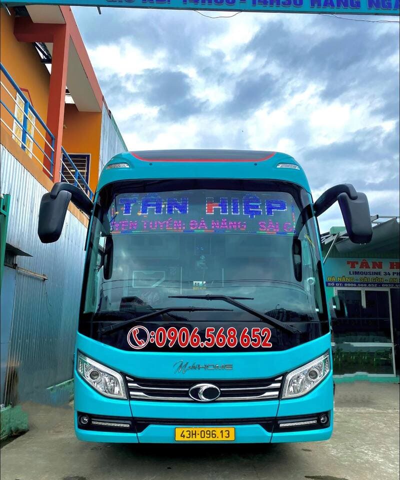 Nhà xe Tân Hiệp Sài Gòn Đà Nẵng Tây Ninh Quảng Nam An Sương