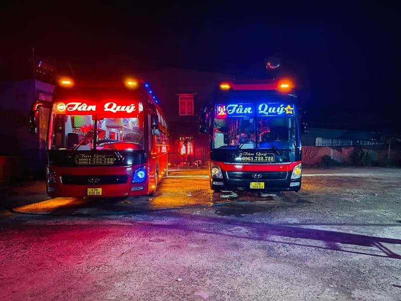Nhà xe Tân Quý Eahleo Buôn Hồ Đắk Lắk đi Sài Gòn BX An Sương