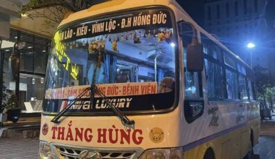Nhà xe Thắng Hùng Sầm Sơn Đồng Tâm Vĩnh Lộc Cẩm Thủy Bá Thước