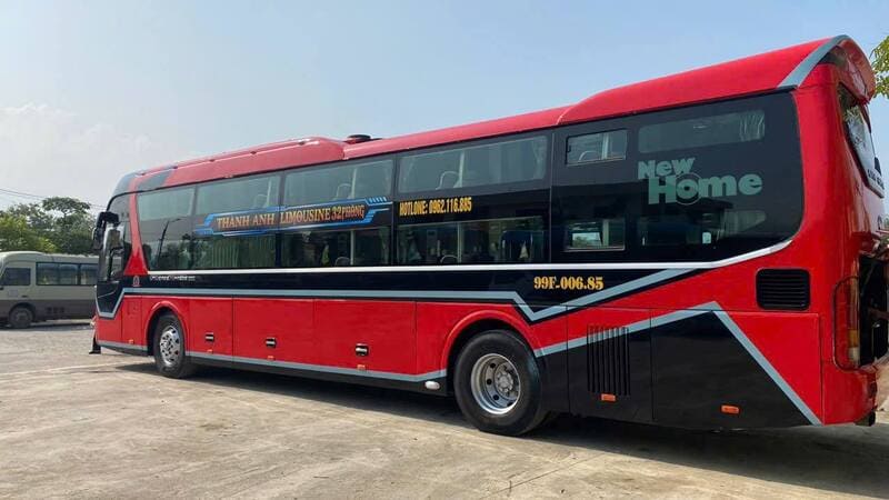 Nhà xe Thành Anh Bắc Giang Bắc Ninh Nghĩa Lộ Mù Cang Chải Than Uyên