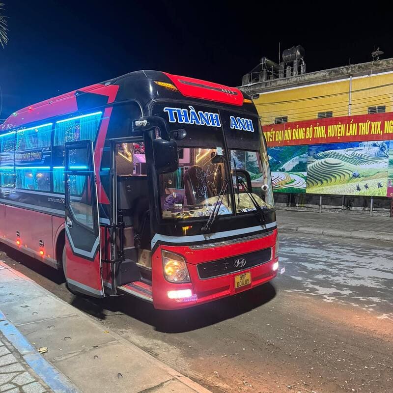 Nhà xe Thành Anh Bắc Giang Bắc Ninh Nghĩa Lộ Mù Cang Chải Than Uyên