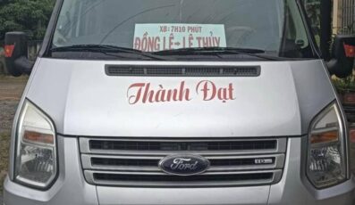Nhà xe Thành Đạt Đồng Lê đi Đồng Hới Lệ Thủy Quảng Bình