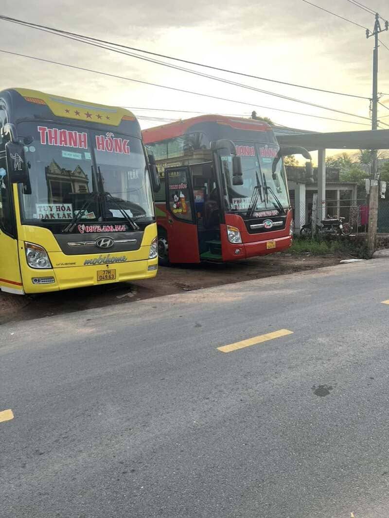 Nhà xe Thanh Hồng Tam Quan Quy Nhơn Phú Yên Buôn Ma Thuột