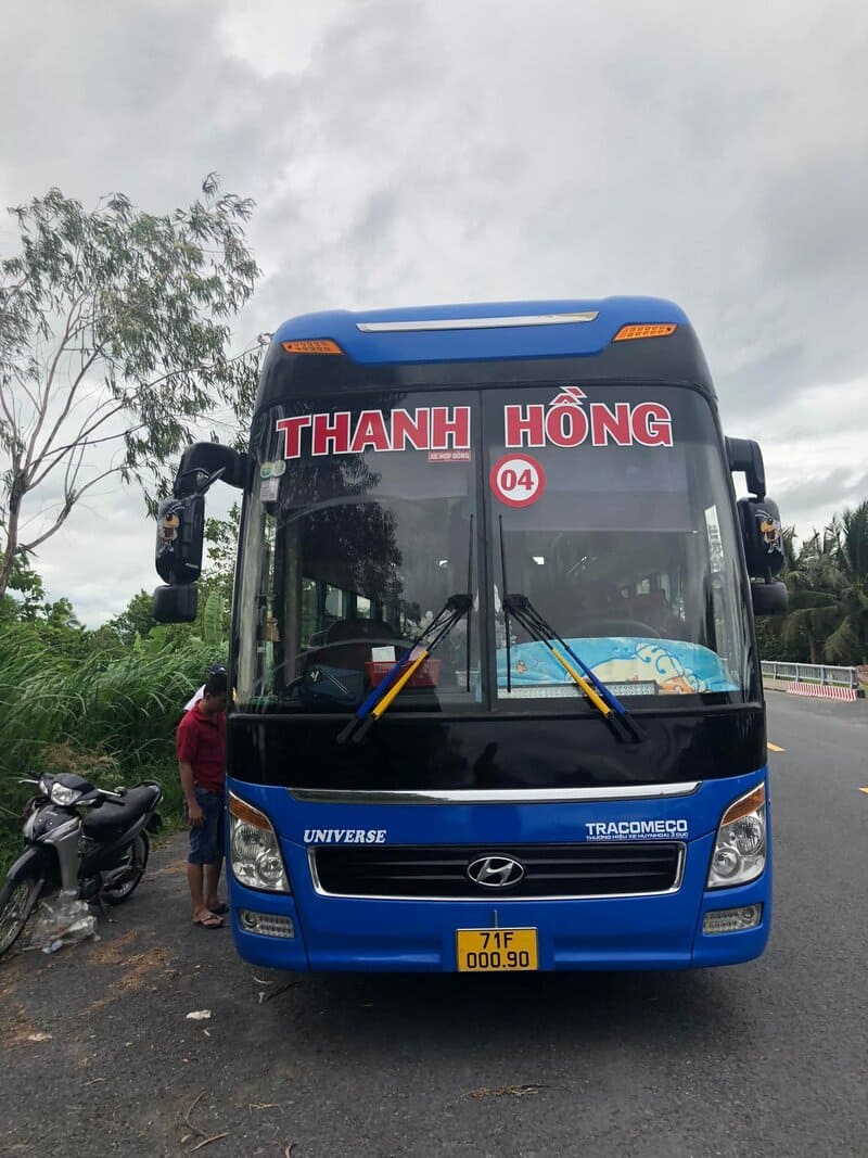 Nhà xe Thanh Hồng Tân Hồng Vũng Tàu, Tháp Mười Thạnh Phú