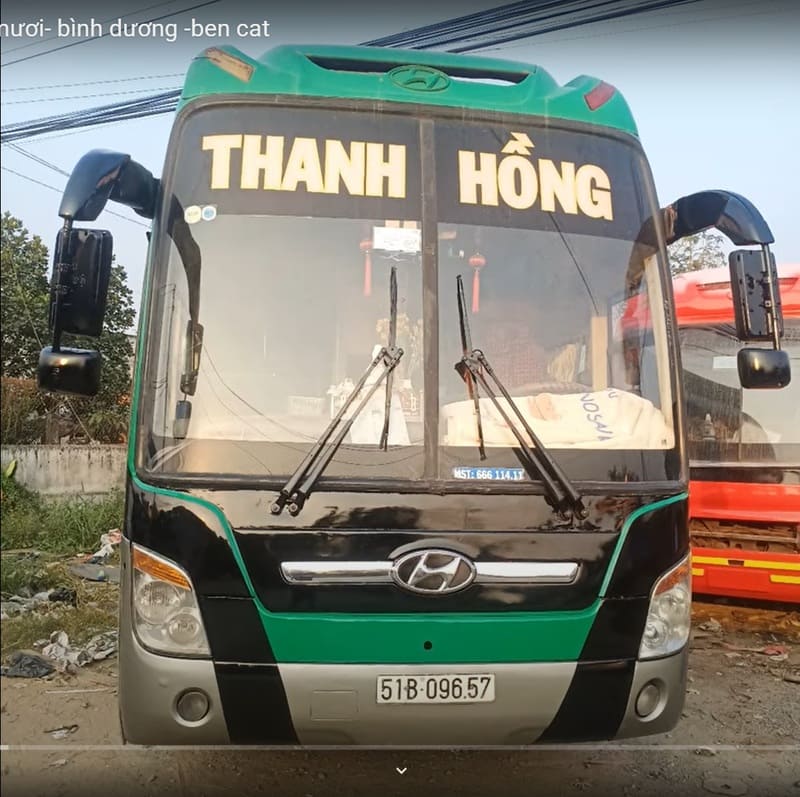Nhà xe Thanh Hồng Tháp Mười Đồng Tháp Bình Dương Bến Cát