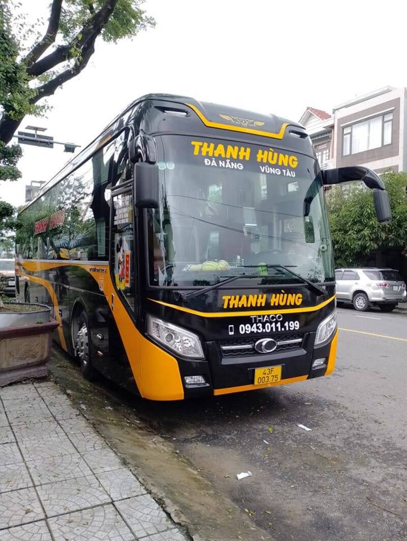 Nhà xe Thanh Hùng Đà Nẵng Vũng Tàu Phú Mỹ LaGi Tà Cú Bà Tô