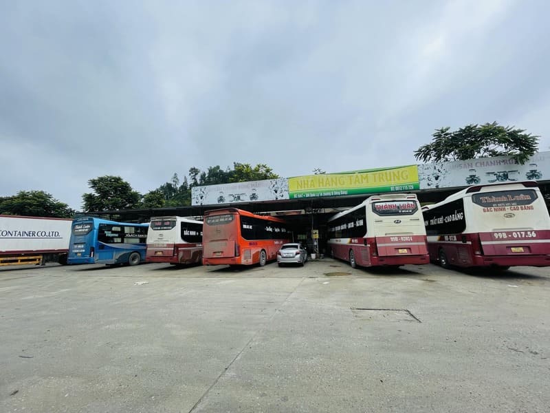 Nhà xe Thành Luân Trùng Khánh Cao Bằng đi Bắc Ninh Bắc Giang