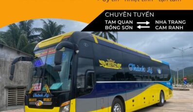 Nhà xe Thành Lý Quy Nhơn Tam Quan Nha Trang Cam Ranh