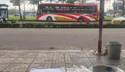 Nhà xe Thanh Nghĩa Vũng Tàu đi Quảng Ngãi đón khách QL1A