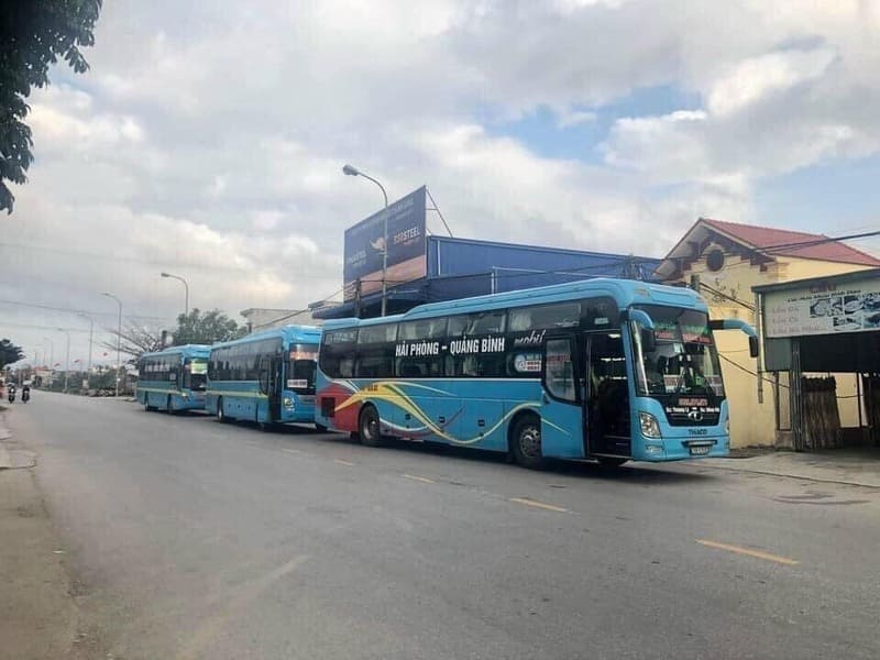 Nhà xe Thanh Sang Hải Phòng Quảng Trị Quảng Bình Thanh Hóa