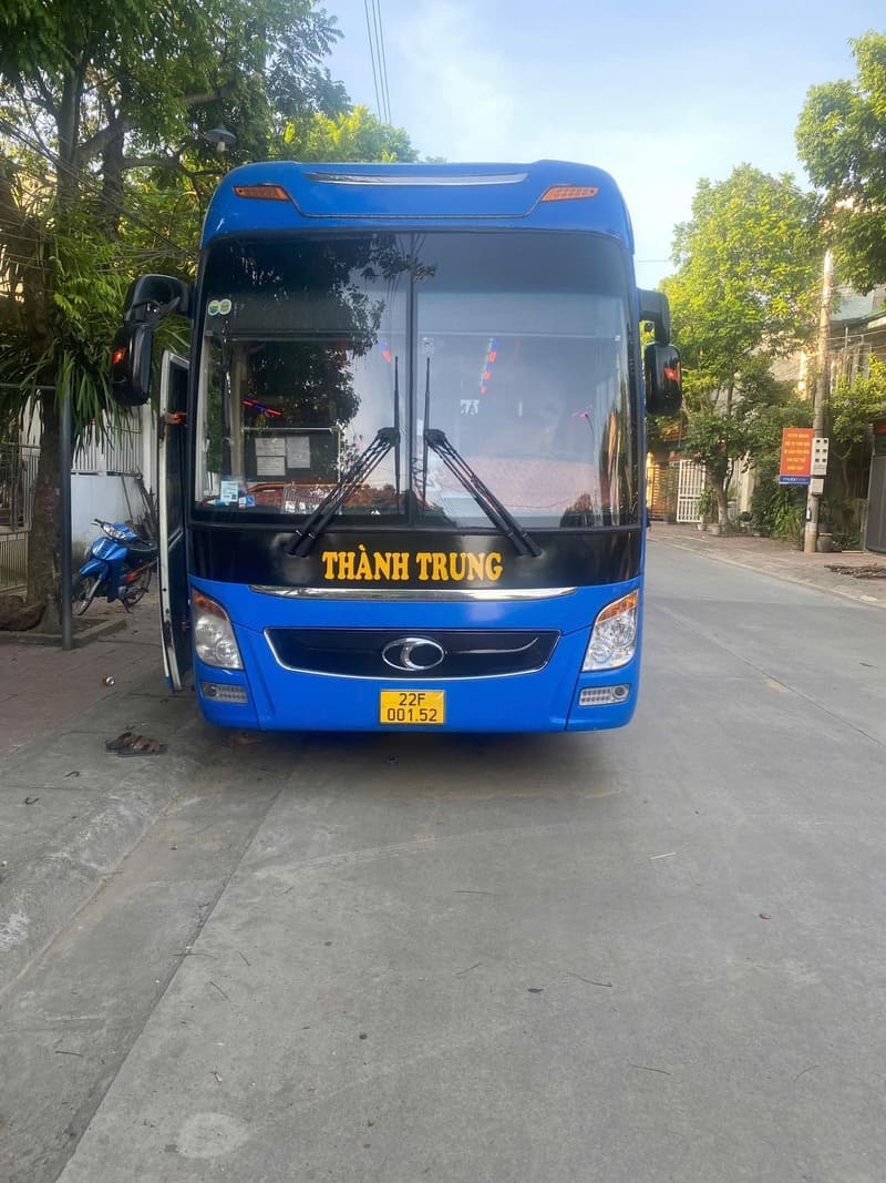 Nhà xe Thành Trung Tuyên Quang Na Hang đi Bắc Ninh Bắc Giang