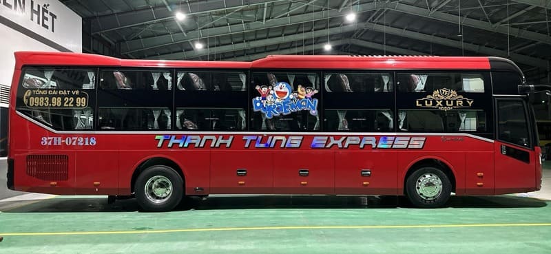 Nhà xe Thanh Tùng Quỳ Hợp Bắc Ninh Bắc Giang Hải Phòng