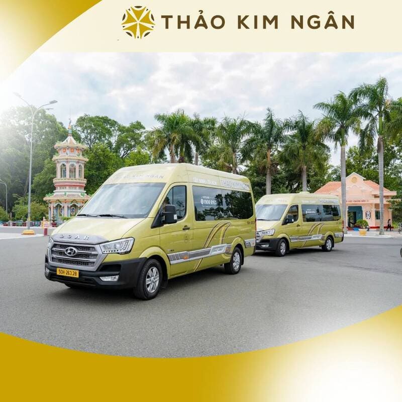 Nhà xe Thảo Kim Ngân Tây Ninh đi Sài Gòn Hà Tiên Kiên Giang