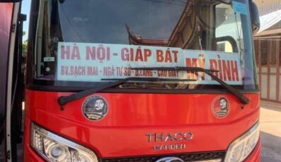 Nhà xe Thu Minh Quất Lâm Giao Thủy Nam Định Hà Nội Giáp Bát