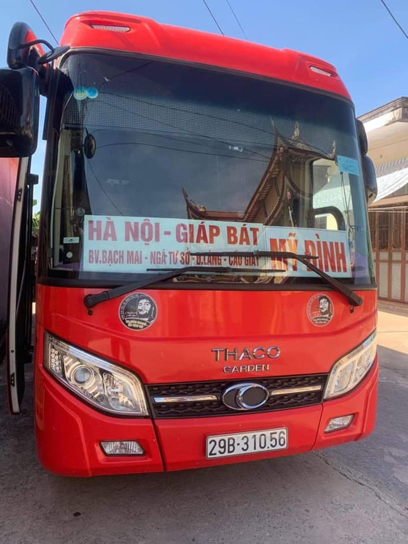 Nhà xe Thu Minh Quất Lâm Giao Thủy Nam Định Hà Nội Giáp Bát