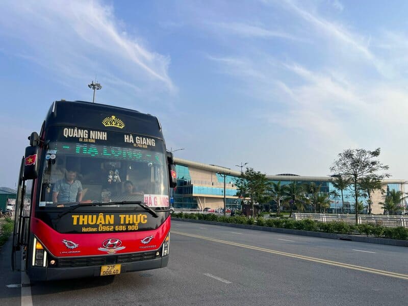 Nhà xe Thuận Thực Hà Giang Bắc Ninh Bắc Giang Quảng Ninh
