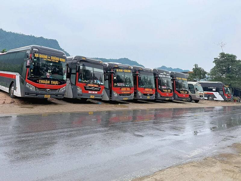 Nhà xe Thuận Thực Hà Giang Bắc Ninh Bắc Giang Quảng Ninh