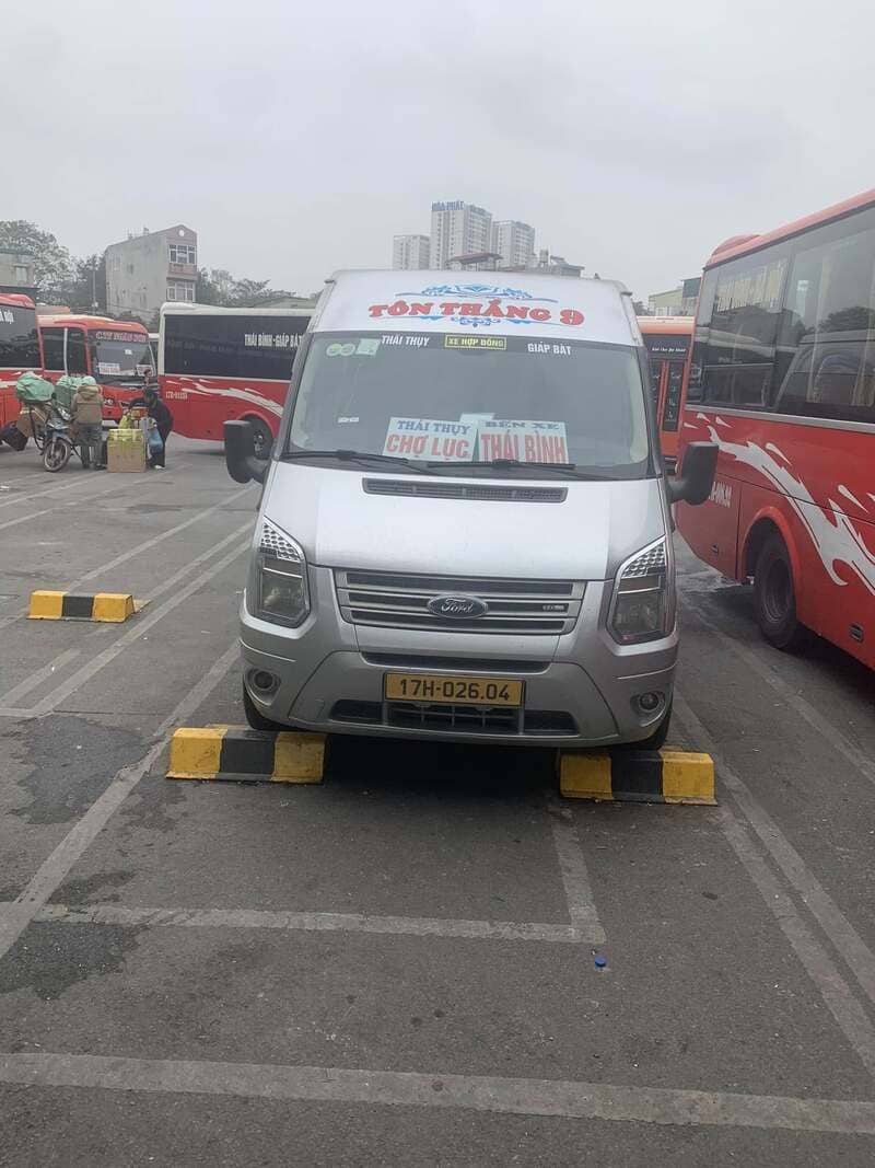 Nhà xe Tôn Thắng Thái Bình đi Thanh Hóa Hà Nội Nam Định