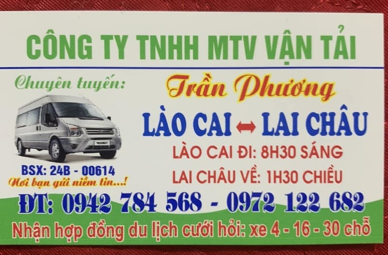 Nhà xe Trần Phương: Số điện thoại, giá vé và lộ trình di chuyển