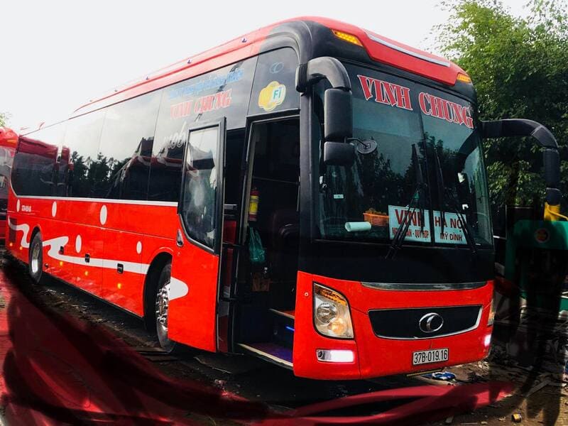 Nhà xe Vinh Chung Qùy Hợp Nghệ An: Số điện thoại, giá vé