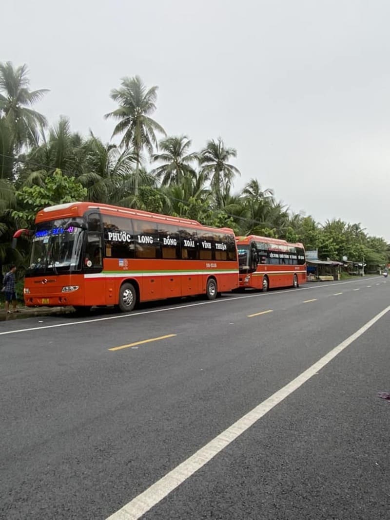 Nhà xe Vy Phương Vĩnh Thuận Kiên Giang đi Bù Đốp Bình Phước