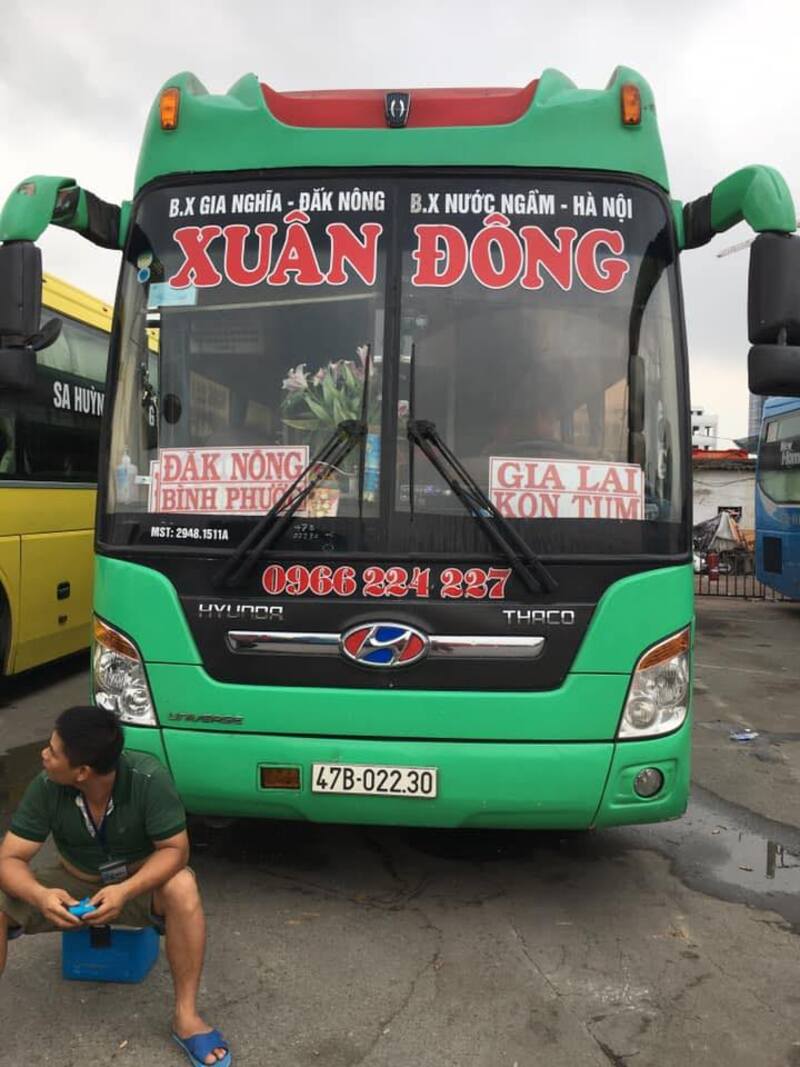 Nhà xe Xuân Đông Limousine Đắk Nông đi Hà Nội Hải Phòng