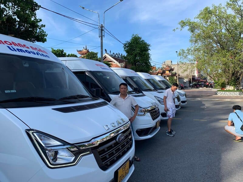 Nhà xe Hoàng Ngân Limousine Tiên Lãng đi Hà Nội Thái Nguyên