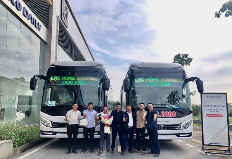 Nhà xe Lạc Hồng Sunrise Hà Nội Nội Bài đi Nghệ An Đô Lương