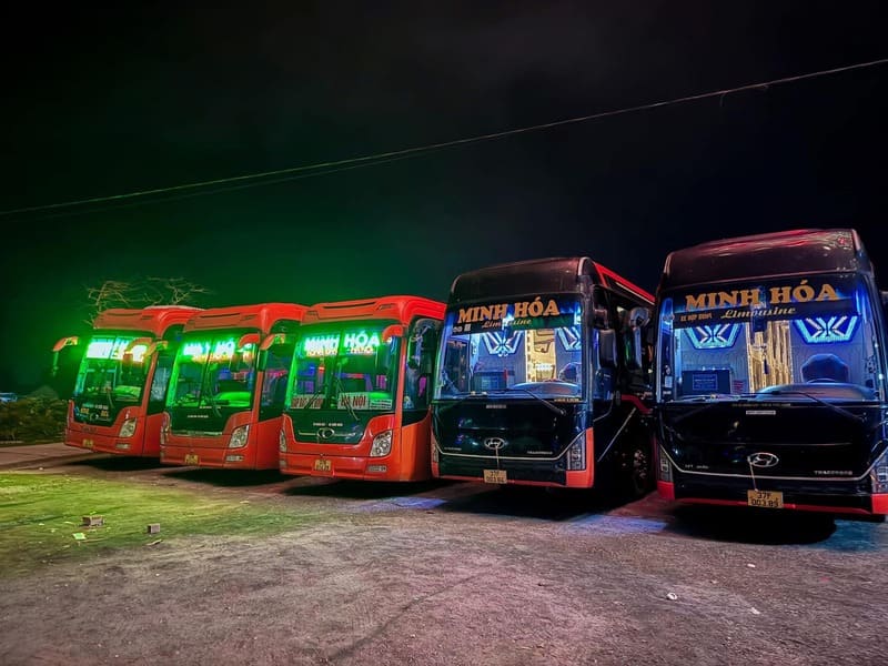 Nhà xe Minh Hóa Nghệ An Hà Nội đưa đón Nghĩa Đàn Thái Hòa