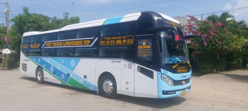 Nhà xe Việt Thành Quảng Ngãi Bình Sơn đi TPHCM Sài Gòn
