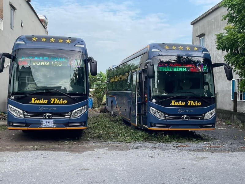 Nhà xe Xuân Thảo Thái Bình đi Đồng Nai Vũng Tàu Sài Gòn