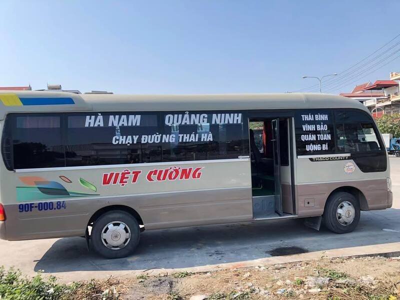 4 Nhà xe Hà Nam Quảng Ninh Hạ Long đi Phủ Lý số điện thoại