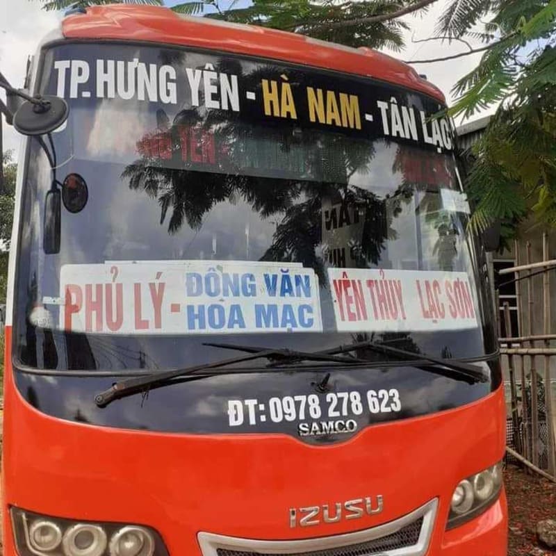 3 Nhà xe Hòa Bình Hà Nam từ Phủ Lý đi Lạc Sơn Tân Lạc Yên Thủy